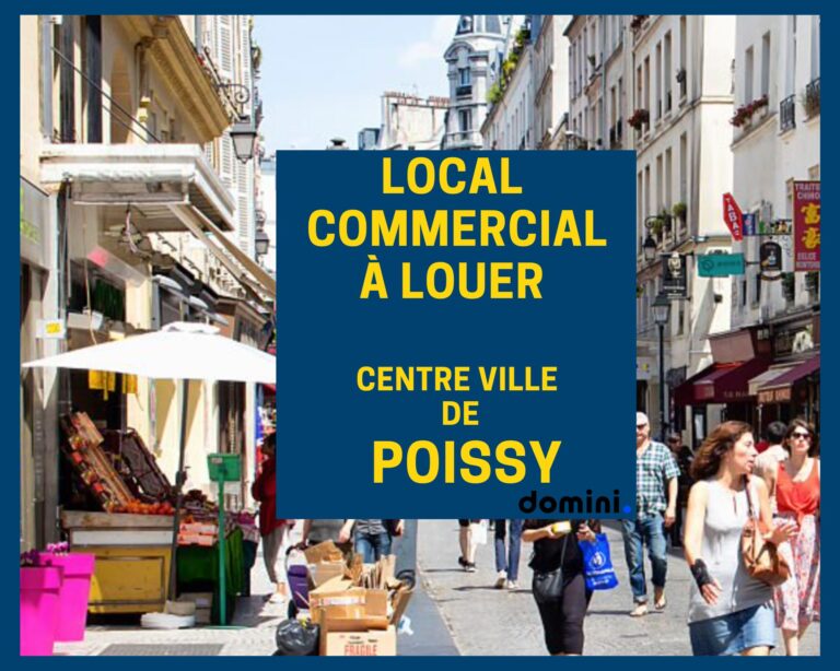Local commercial - Poissy - Emplacement n°1