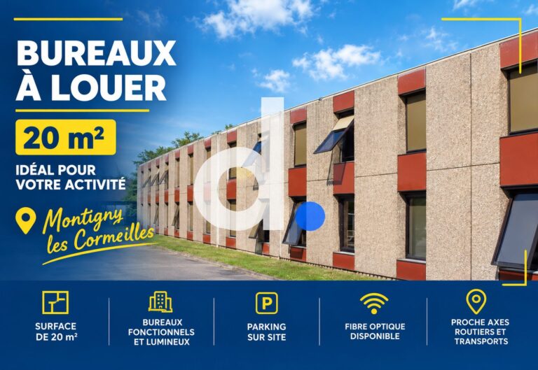 Location - Bureau - Montigny-les-Cormeilles - 20m2