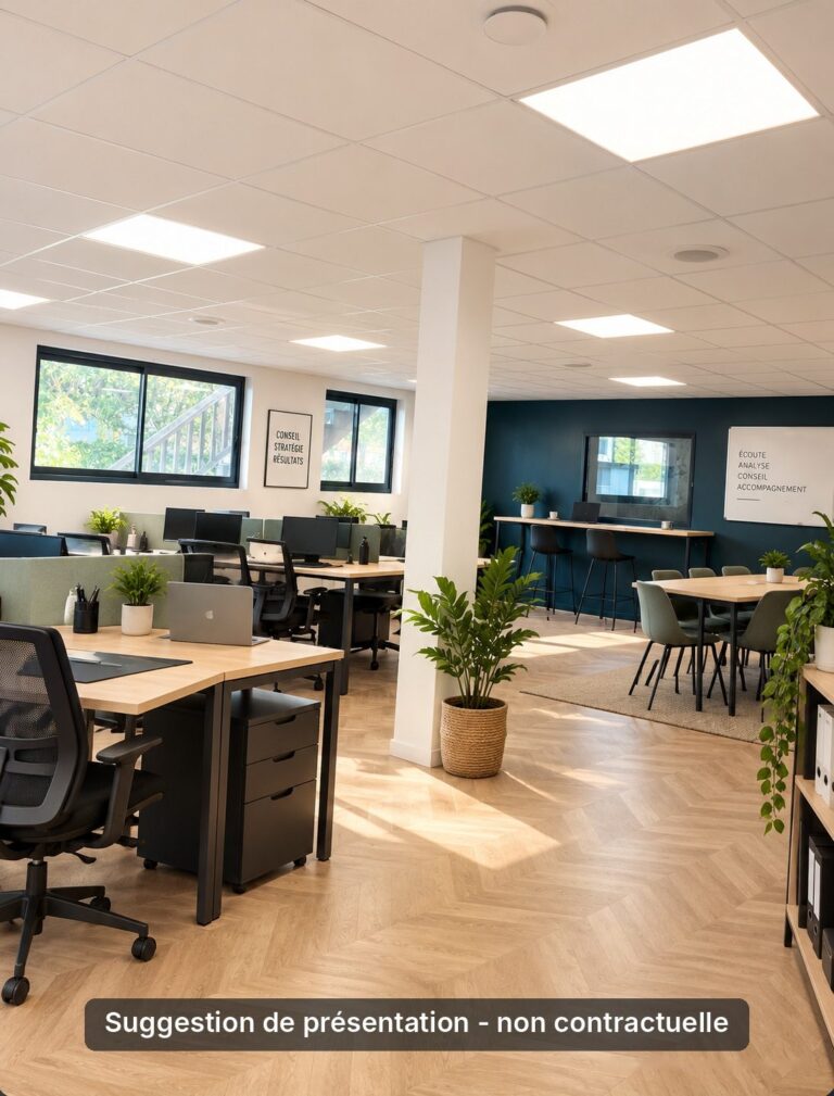 240m2 de surface professionelle à louer – Persan/Beaumont